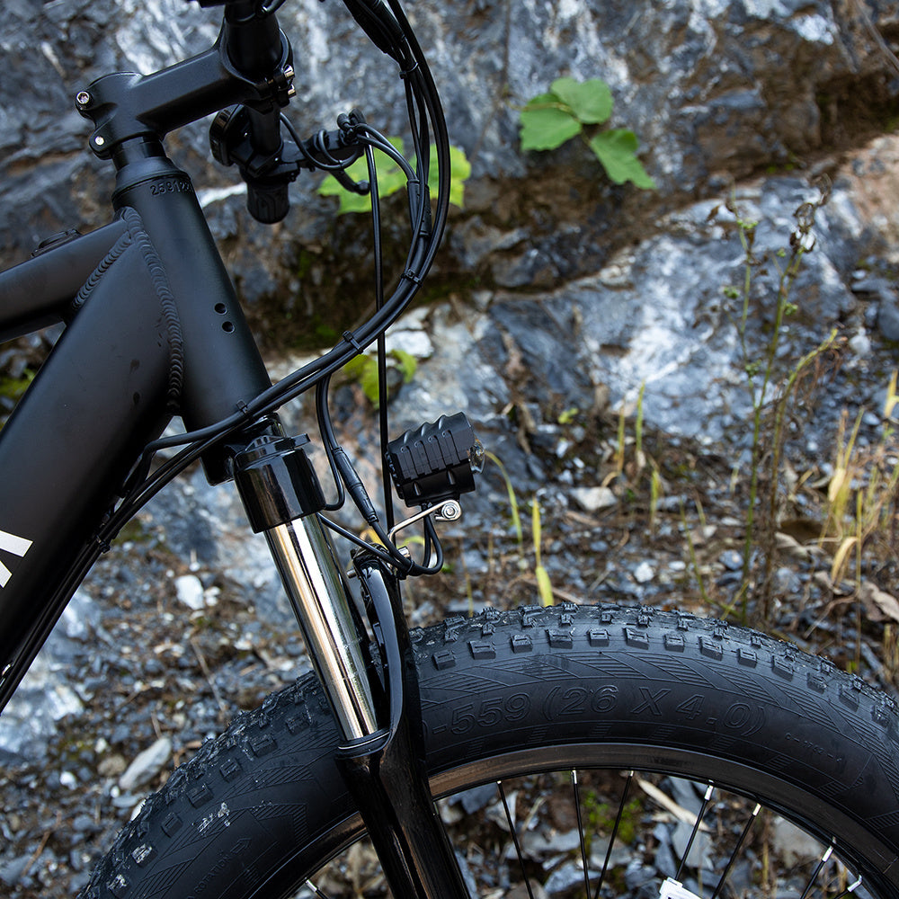 *10 IN STOCK* Fat Tire E-Bike, 1000W Motor 48V with 75 Mile Range for Trail Riding, Excursion and Commute, UL And GCC Certified