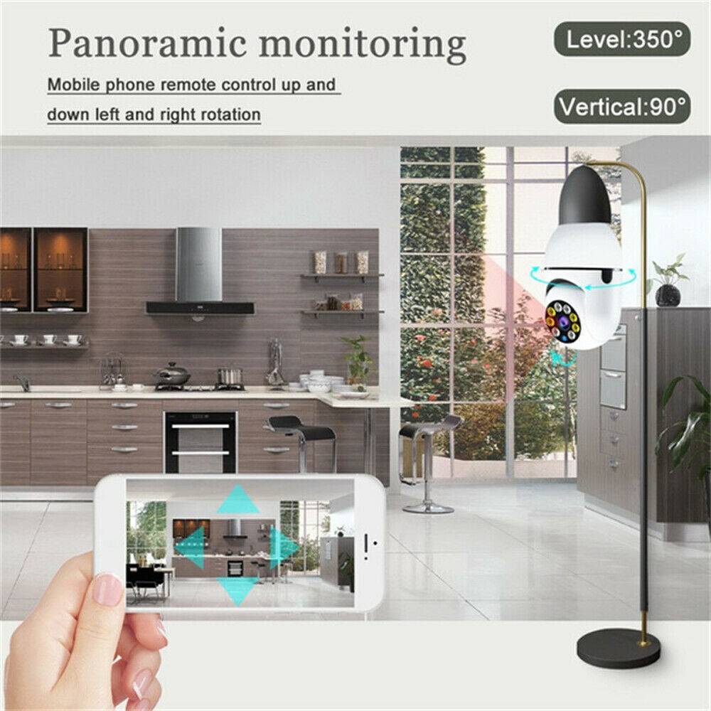 IR Light Bulb Style Security Camera