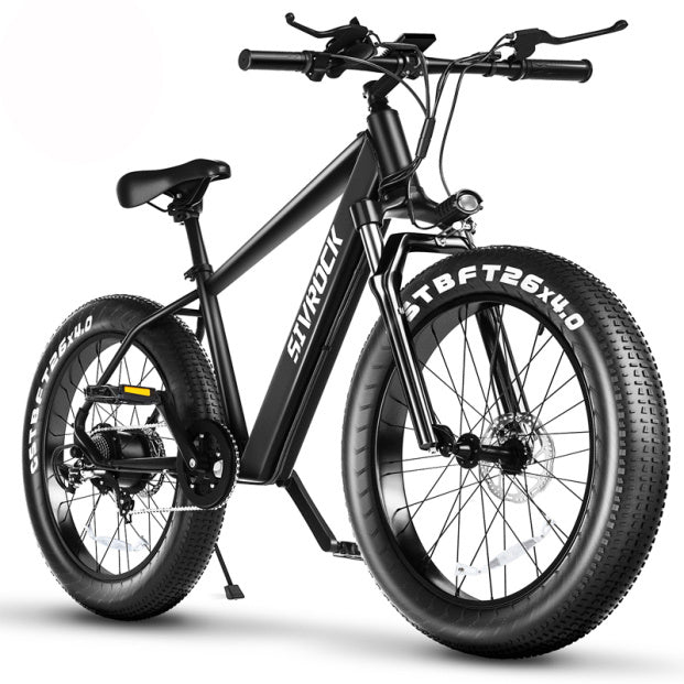 *10 IN STOCK* Fat Tire E-Bike, 1000W Motor 48V with 75 Mile Range for Trail Riding, Excursion and Commute, UL And GCC Certified