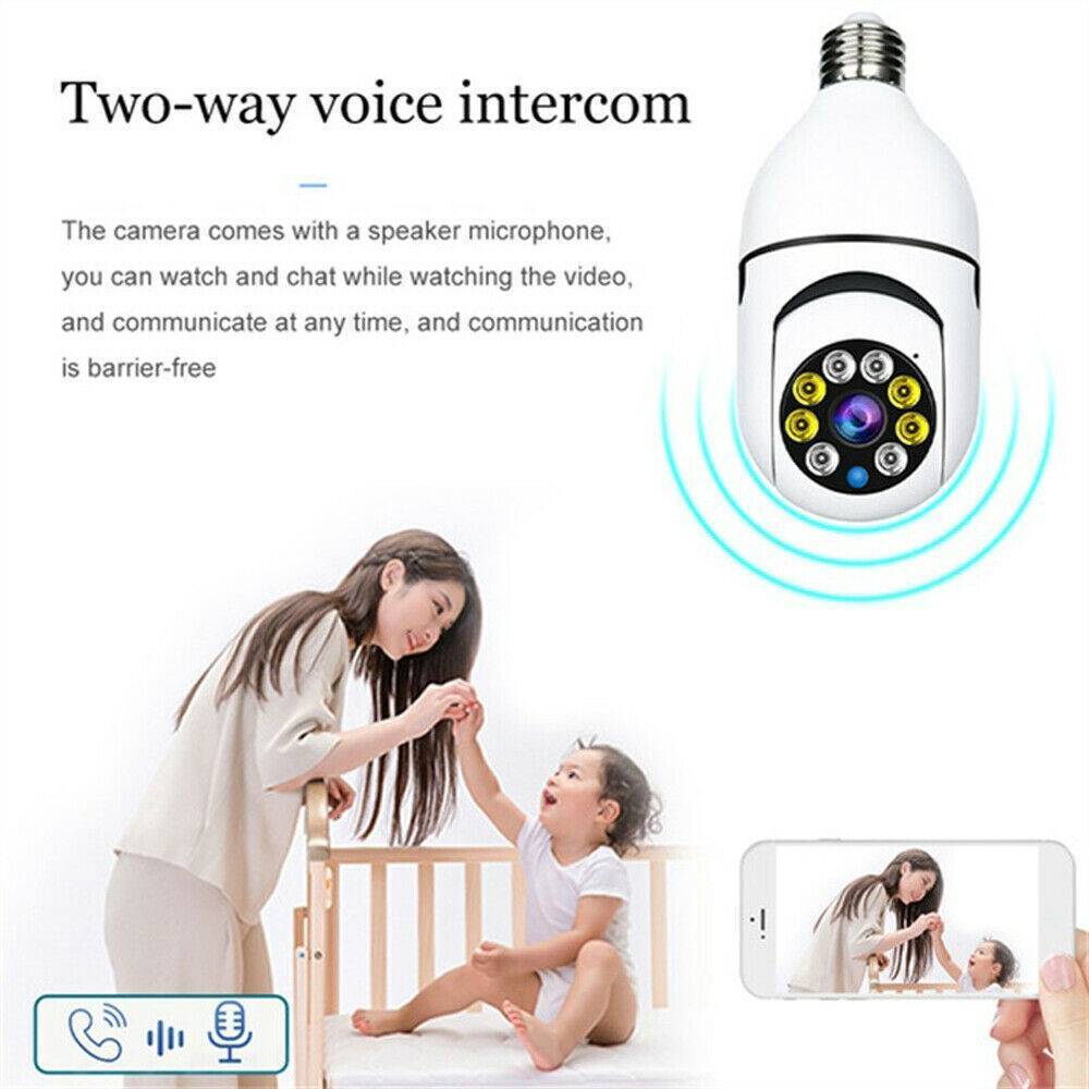 IR Light Bulb Style Security Camera