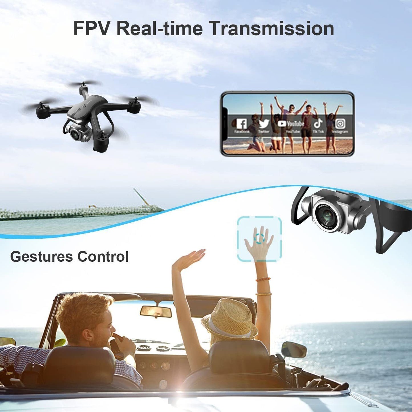 Wise-X HD Dual Camera Drone