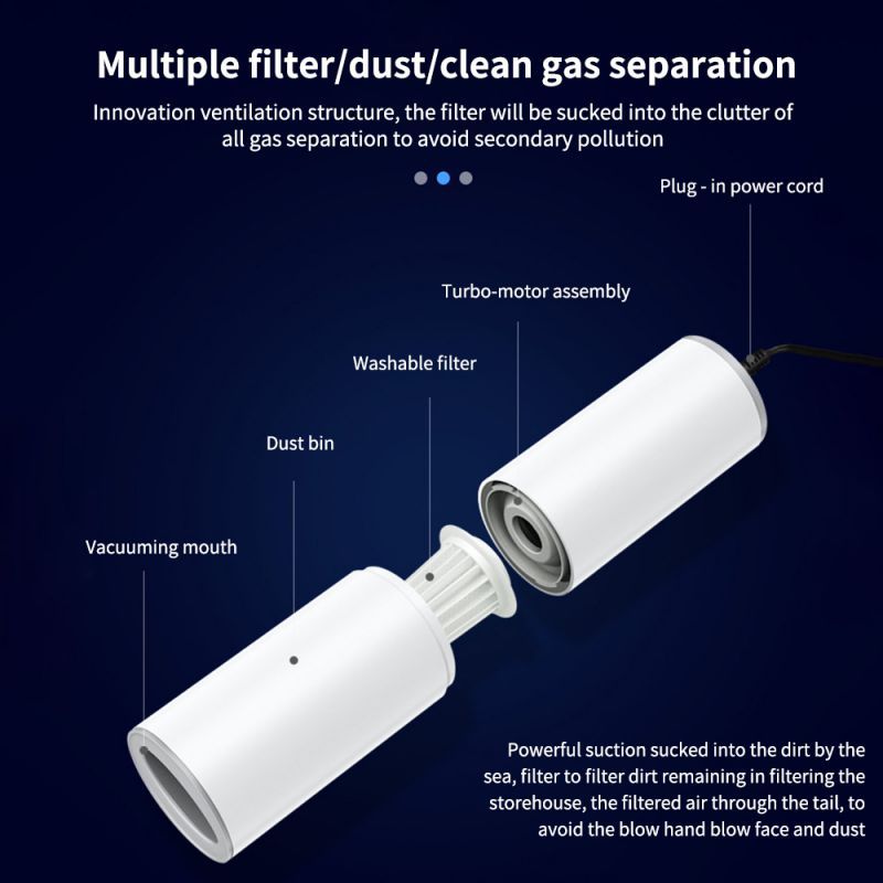 Portable Handheld Vacuum Cleaner 120W