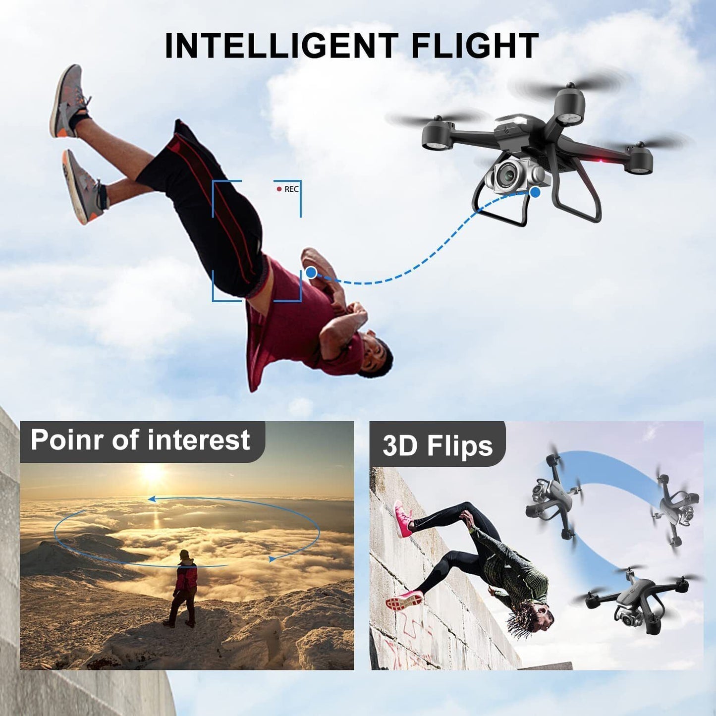 Wise-X HD Dual Camera Drone