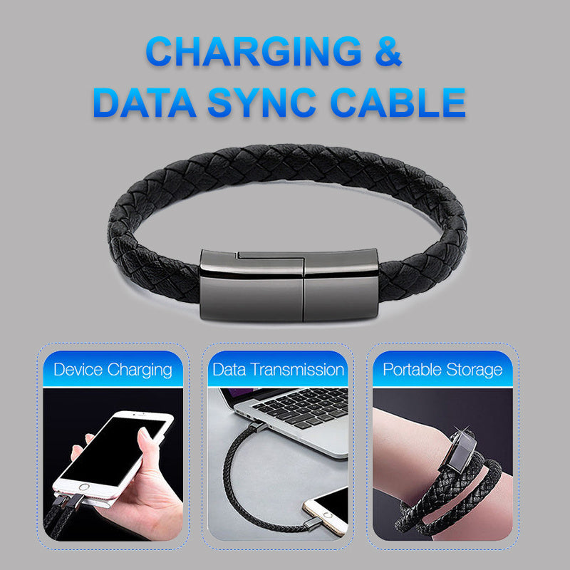 Data Sync Charging Bracelet For iPhone