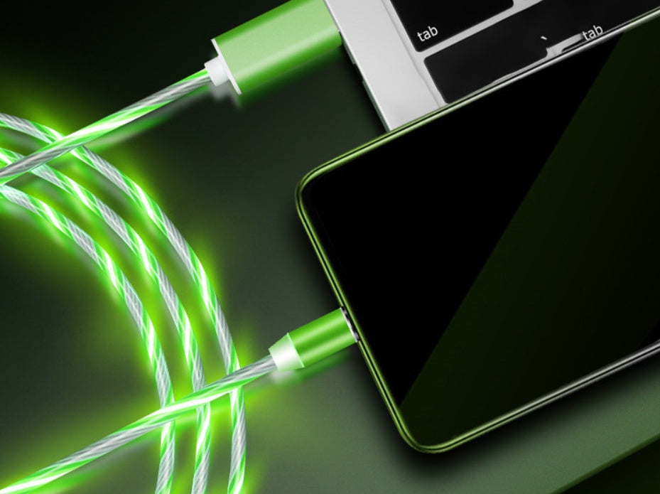 Magnetic Streamer Data Line Cable for iPhone and Android