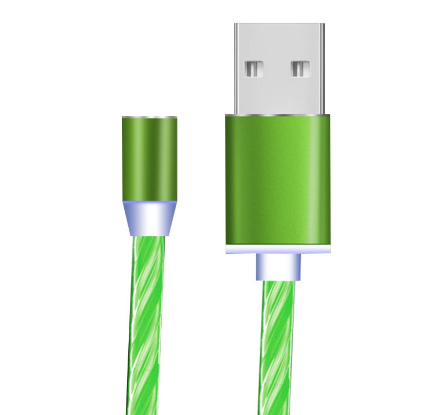 Magnetic Streamer Data Line Cable for iPhone and Android