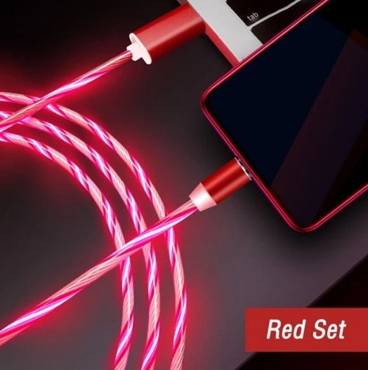 Magnetic Streamer Data Line Cable for iPhone and Android