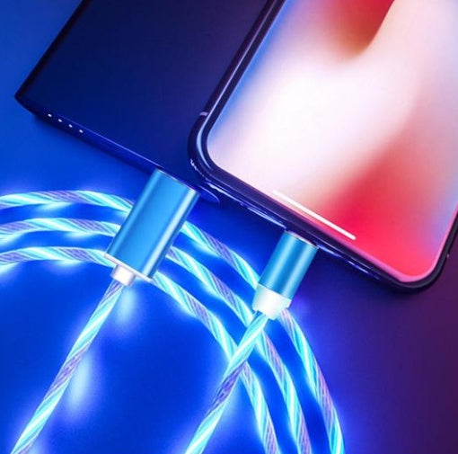 Magnetic Streamer Data Line Cable for iPhone and Android