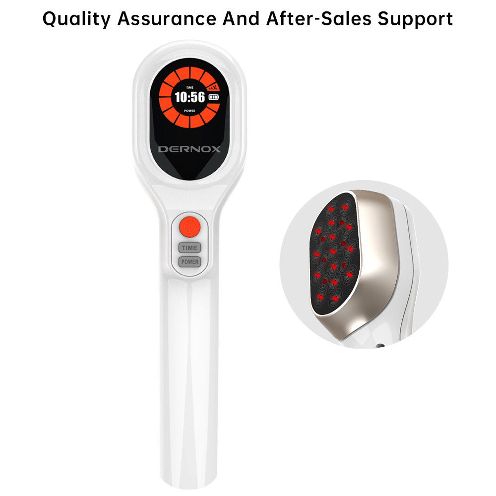 Dernox Handheld Physiotherapy Lllt-808 Red Light Treatment Body Pain Relief Medical Infrared Cold Laser Therapy Device