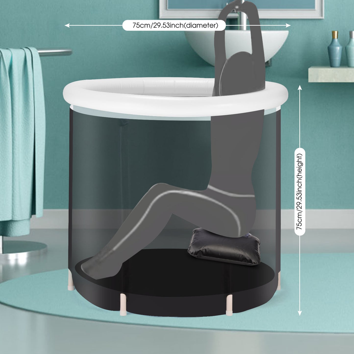 Foldable Recovery Tub